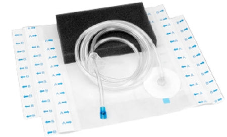 Cardinal Small Black Foam Negative Pressure Wound Therapy Dressing Kit Cardinal Health™ 3 X 8 X 10 cm - Case of 10 - 48-1702-CS