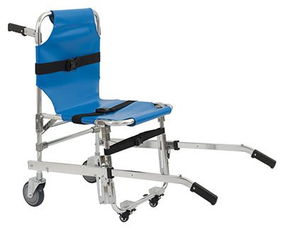 Fabrication Enterprises Evacuation Stair Chair Blue Upholstery - Each - 16-1903-EA