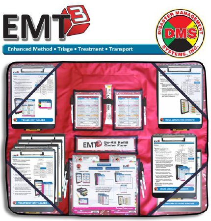 Disaster Management Systems Emergency Kit EMT3® Go-Kit - Each - DMS-05778-EA