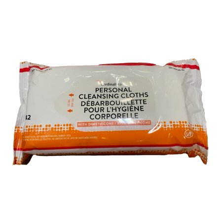 Cardinal Incontinence Care Wipe Cardinal Health™ Soft Pack Dimethicone Unscented 42 Count - Pack of 42 - 2AWUD-42-PK