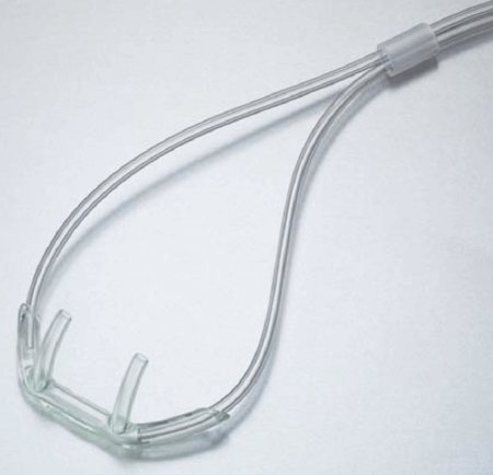 EdanUSA & MDPro ETCO2/O2 Nasal Cannula with Interface With Oxygen Delivery Philips Respironics LoFlo Adult Curved Prong / NonFlared Tip - Pack of 10 - 3468ADU-00-PK