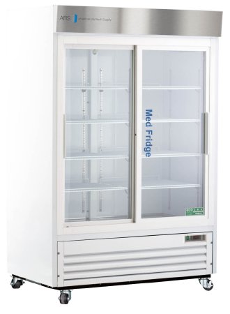 Horizon Scientific Inc Refrigerator ABS® Pharmaceutical 47 cu.ft. 2 Sliding Glass Doors Cycle Defrost - Each - PH-ABT-HC-S47G-EA