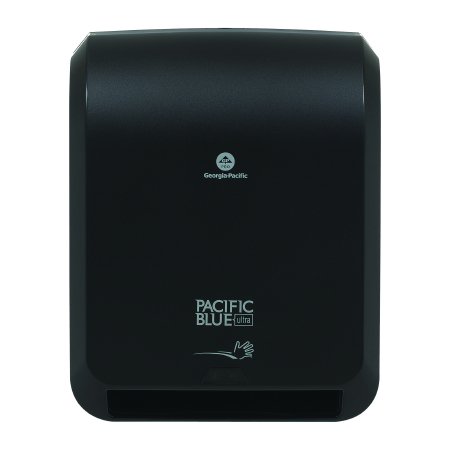 Georgia Pacific Paper Towel Dispenser Pacific Blue Ultra™ Black Touch Free Wall Mount - Each - 59590-EA