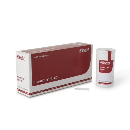 Hemocue Empty Microcuvette HemoCue® For HemoCue® Hb 801 Hemoglobin Testing System - Pack of 1 - 111902-PK