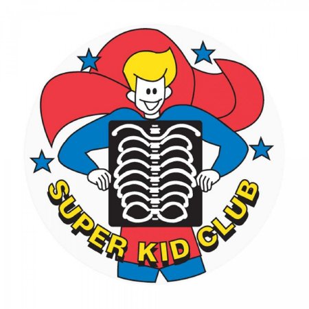 Precision Dynamics pdc® 250 per Unit Super Kid Club Sticker - Roll of 1 - 59701458-RL