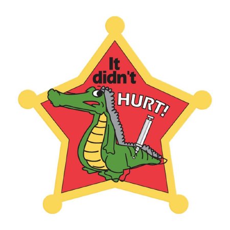 Precision Dynamics pdc® 250 per Unit It Didnâ€™t Hurt Sticker - Roll of 1 - 59708910-RL