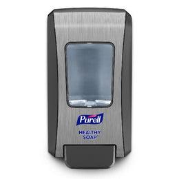 GOJO Soap Dispenser Purell® FMX-20™ Graphite ABS Plastic / Polycarbonate Manual Push 2000 mL Wall Mount - Case of 6 - 5234-06-CS