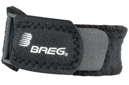 Breg Patella Tendon Compression Strap Breg® Medium D-Ring / Hook and Loop Strap Closure 12 to 13-1/2 Inch Knee Circumference Left or Right Knee - Each - VP40125-030-EA