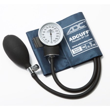 American Diagnostic Corp Aneroid Sphygmomanometer Unit Prosphyg™ 760 Small Adult Cuff Nylon 19 to 27 cm Pocket Aneroid - Each - 760-10SAN-EA
