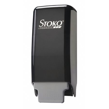 SC Johnson Professional USA Inc Hand Hygiene Dispenser Stoko® Vario Ultra® Black Plastic Manual Push 1000 mL / 1900 mL / 2000 mL Wall Mount - Case of 6 - PN55980806-CS