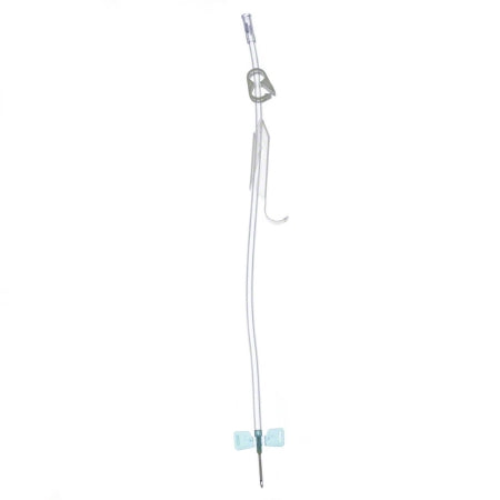 B. Braun Arteriovenous Fistula Needle MasterGuard® 17 Gauge 1 Inch 12 Inch Tubing Without Port - Case of 250 - S9-7007MGP-CS