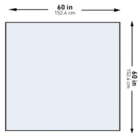 McKesson General Purpose Drape McKesson Medium Drape Sheet 60 W X 60 L Inch Sterile - Case of 20 - 16-I80-12402-S-CS