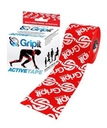 Fabrication Enterprises Elastic Tape Gripit ACTIVETAPE Red 2 Inch X 5-1/2 Yard Cotton / Nylon NonSterile - Each - 24-0161-EA