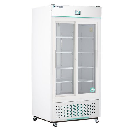 Horizon Scientific Inc Refrigerator Corepoint™ Scientific Laboratory Use 33 cu.ft. 2 Sliding Glass Doors Cycle Defrost - Each - NSWDR332WWG/0-EA