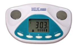 Fabrication Enterprises Body Anylizer Scale Hand-held Baseline® Digital Display Black - Each - 12-1140-EA