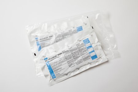 Veltek Associates DECON-CLEAN® Surface Cleaner Premoistened Cleanroom Manual Pull Wipe 20 Count Soft Pack Scented Sterile - Case of 200 - VEL14-12X12-S-4002-CS