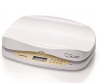 Medela Baby Scale BabyWeigh™ II Digital LCD Display 44 lbs. Capacity White AC Adapter / Battery Operated - Each - 101029344-EA