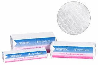 SPS Medical Supply Cotton Filled Gauze Sponge Crosstex® Premium Exodontia 3 X 3 Inch 4000 per Pack NonSterile 4-Ply Round - Case of 4000 - ENCC3-CS