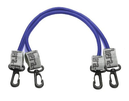 Performance Health Exercise Resistance Tubing with Connectors TheraBand® Blue 12 Inch Length Heavy Resistance - Case of 12 - 21650-CS