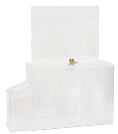 Omnimed Hygiene Dispensing Station Wall / Counter Mount Clear 4-5/8 X 18-1/2 Inch Acrylic - Each - 304006-EA