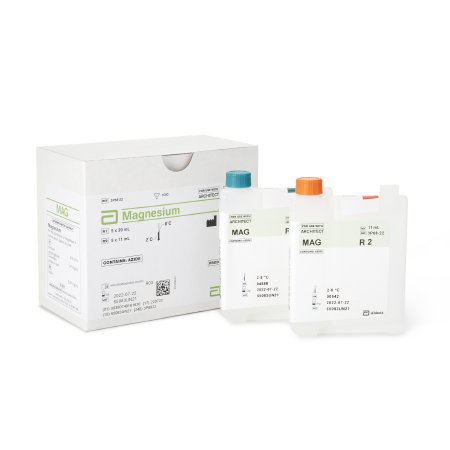 Abbott Reagent Architect™ General Chemistry Magnesium For Architect c4000 / c8000 / c16000 Analyzers 1,000 Tests - Each - 03P6824-EA