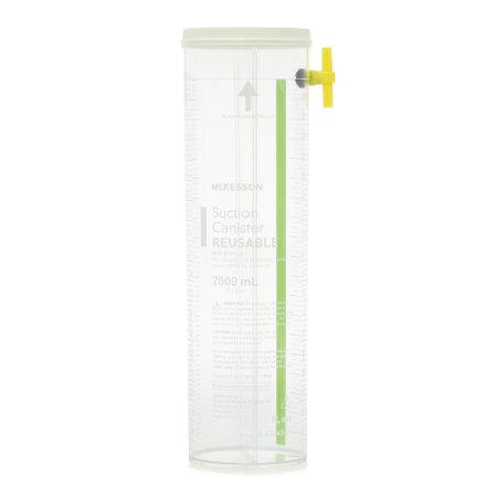 McKesson Suction Canister McKesson 2000 mL Without Lid - Case of 10 - 16-43445-01-CS