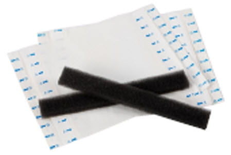 Cardinal Negative Pressure Wound Therapy Bridging Kit (2) Bridge Foam (2 X 4 X 30 cm), (2) Polyurethane Drapes - Case of 5 - 47-1704-CS