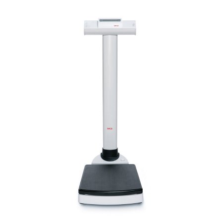 Seca Column Scale seca® 703 Digital Display 660 lbs. / 300 kg Capacity Black / White AC Adapter / Battery Operated - Each - 7031321007-EA