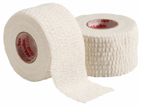 Fabrication Enterprises Athletic Tape Mueller® Tear-Light® Tan 1-1/2 Inch X 7-1/2 Yard Elastic Adhesive NonSterile - Box of 32 - 25-1052-BX