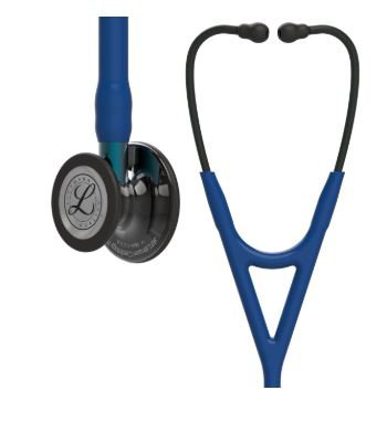3M Cardiology Stethoscope 3M™ Littmann® Blue 2-Tube 27 Inch Tube Double-Sided Chestpiece - Each - 6202-EA