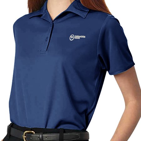 Fashion Seal Uniforms Polo Shirt Fashion Seal Medium Navy Blue Short Sleeve Female - Each - 11999-M-EA