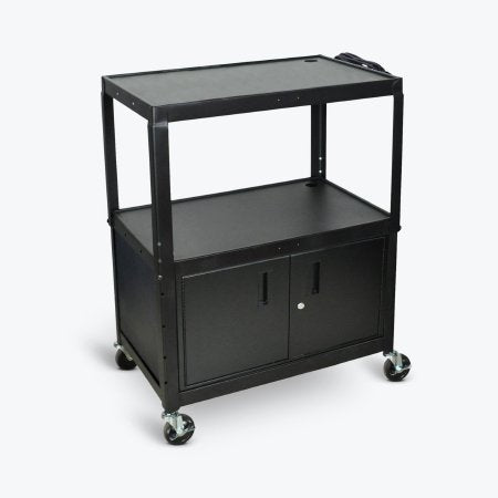 Luxor Utility Cart Steel 20 X 32 X 24 to 42 Inch - Each - AVJ42XLC-EA