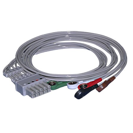 Bionet America ECG Cable ECG Cable For use with Patient Monitor - Each - B-WIRE5-SA-EA