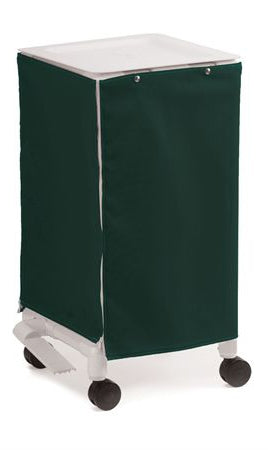 Market Lab Inc Hamper Stand with Skirt Square Opening Foot Pedal Self-Closing Lid - Each - 7455-FO-EA