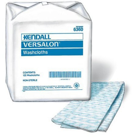 Cardinal Washcloth Versalon™ 9-3/8 X 13-1/2 Inch Blue Disposable - Case of 500 - 6360-CS