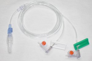 All-Med Subcutaneous Infusion Set Alimed® Multi-Lumen 27 Gauge X 2 9 mm 36 Inch Tubing Without Port - Box of 10 - MCBI3609-SS-BX