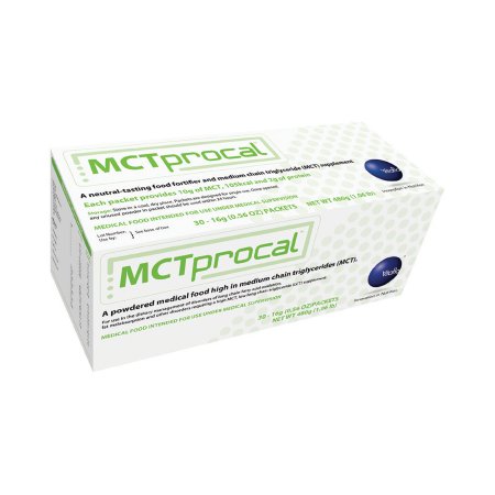 Vitaflo USA LLC Oral Supplement MCTprocal® Unflavored Powder 16 Gram Individual Packet - Each - 50236-EA