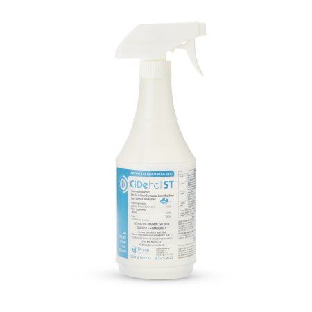 Decon Labs CiDehol® ST Surface Disinfectant Cleaner Alcohol Based Trigger Spray Liquid 16 oz. Bottle Alcohol Scent Sterile - Case of 12 - 8316-CS