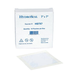 2G Medical LLC IV Site Barrier Protector HydroSeal 7 X 7 Inch - Box of 14 - HS7X7-BX