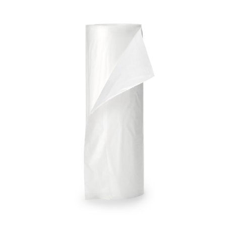 McKesson Trash Bag McKesson 45 gal. Clear LLDPE 0.90 mil 40 X 46 Inch Star Seal Bottom Coreless Roll - Case of 100 - BR4046MDC-CS