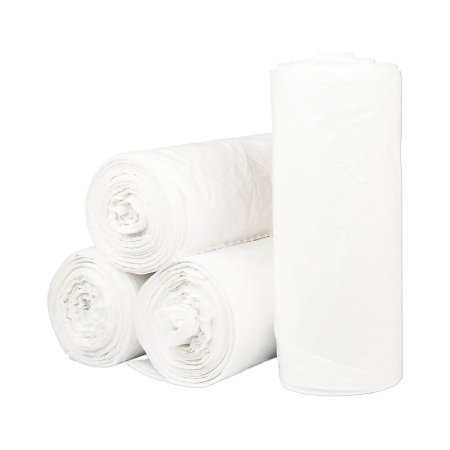 McKesson Trash Bag McKesson 30 gal. White LLDPE 0.70 mil 30 X 36 Inch Star Seal Bottom Coreless Roll - Case of 200 - WSL3036XHW-2-CS