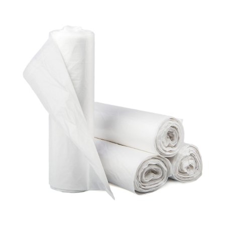 McKesson Trash Bag McKesson 33 gal. Clear LLDPE 1.25 mil 33 X 40 Inch Star Seal Bottom Coreless Roll - Case of 100 - S3340125N-CS