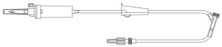 McKesson Primary IV Administration Set MedStream Gravity 1 Port 20 Drops / mL Drip Rate Without Filter 103 Inch Tubing - Box of 50 - MS719P-BX