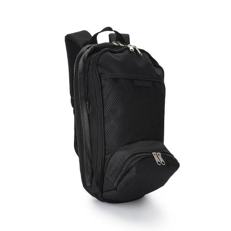 McKesson Feeding Pump Backpack McKesson Black, Pump Pocket, Outside View Window, Solution Wrap, Support Straps - Each - MJ1000-EA