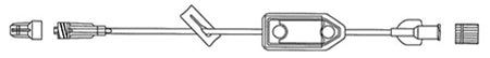 McKesson IV Extension Set McKesson Regular Bore 10 Inch Tubing With Filter Sterile - Case of 50 - MS422-CS