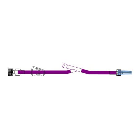 McKesson IV Extension Set McKesson Small Bore 7 Inch Tubing Without Filter Sterile - Case of 50 - MS437-CS