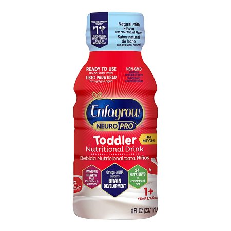 Mead Johnson Pediatric Oral Supplement Enfagrow® NeuroPro™ Toddler 8 oz. Bottle Liquid Milk-Based - Each - 177508-EA