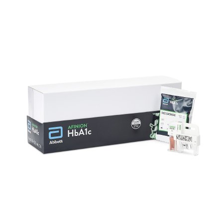 Abbott Rapid Dx North America LLC HbA1c Test Kit Afinion™ Diabetes Management HbA1c Test Whole Blood Sample 15 Tests CLIA Waived - Box of 1 - 1116974-BX