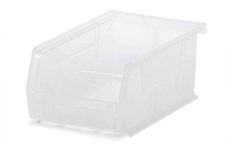 Market Lab Inc Storage Bin Semi-Clear Polymer 3 X 4-1/4 X 7-3/4 Inch - Each - 6001-SC-EA
