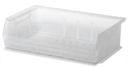 Market Lab Inc Storage Bin Semi-Clear Polymer 5 X 10.875 X 16-1/2 Inch - Each - 6036-SC-EA